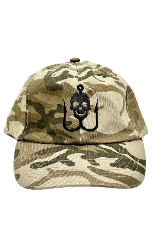 Black Flag Dad Hat - Camo - SaltBorne