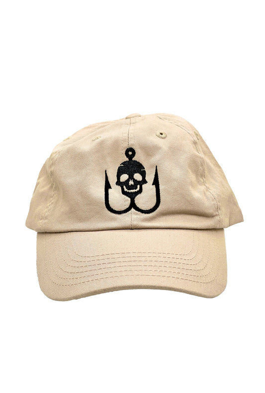 Black Flag Dad Hat - Stone - SaltBorne