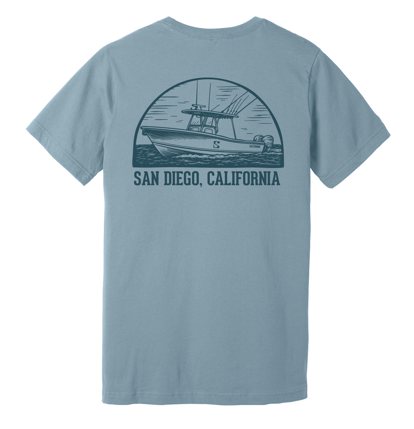 Boat at Sea Tee - SaltBorne