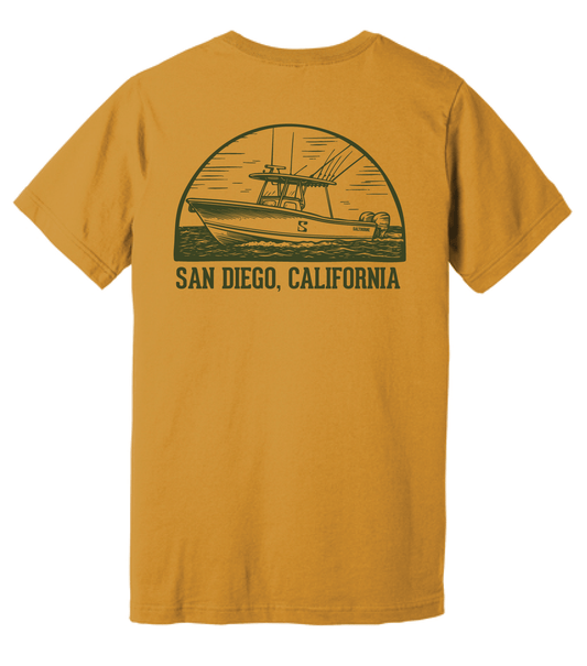 Boat at Sea Tee - SaltBorne