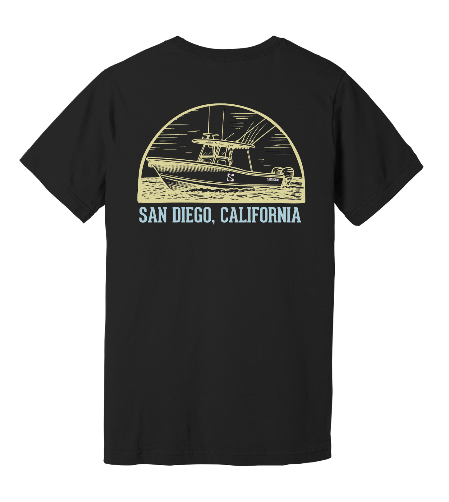 Boat at Sea Tee - SaltBorne
