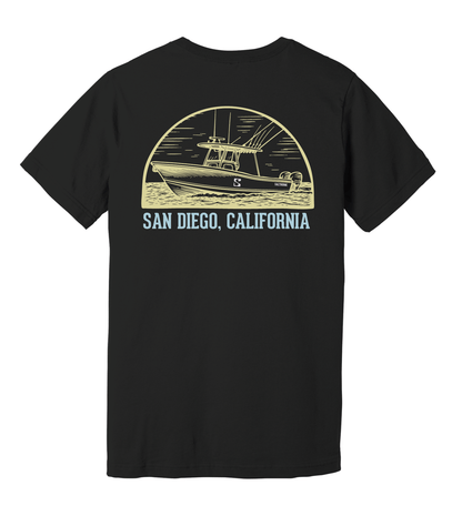 Boat at Sea Tee - SaltBorne
