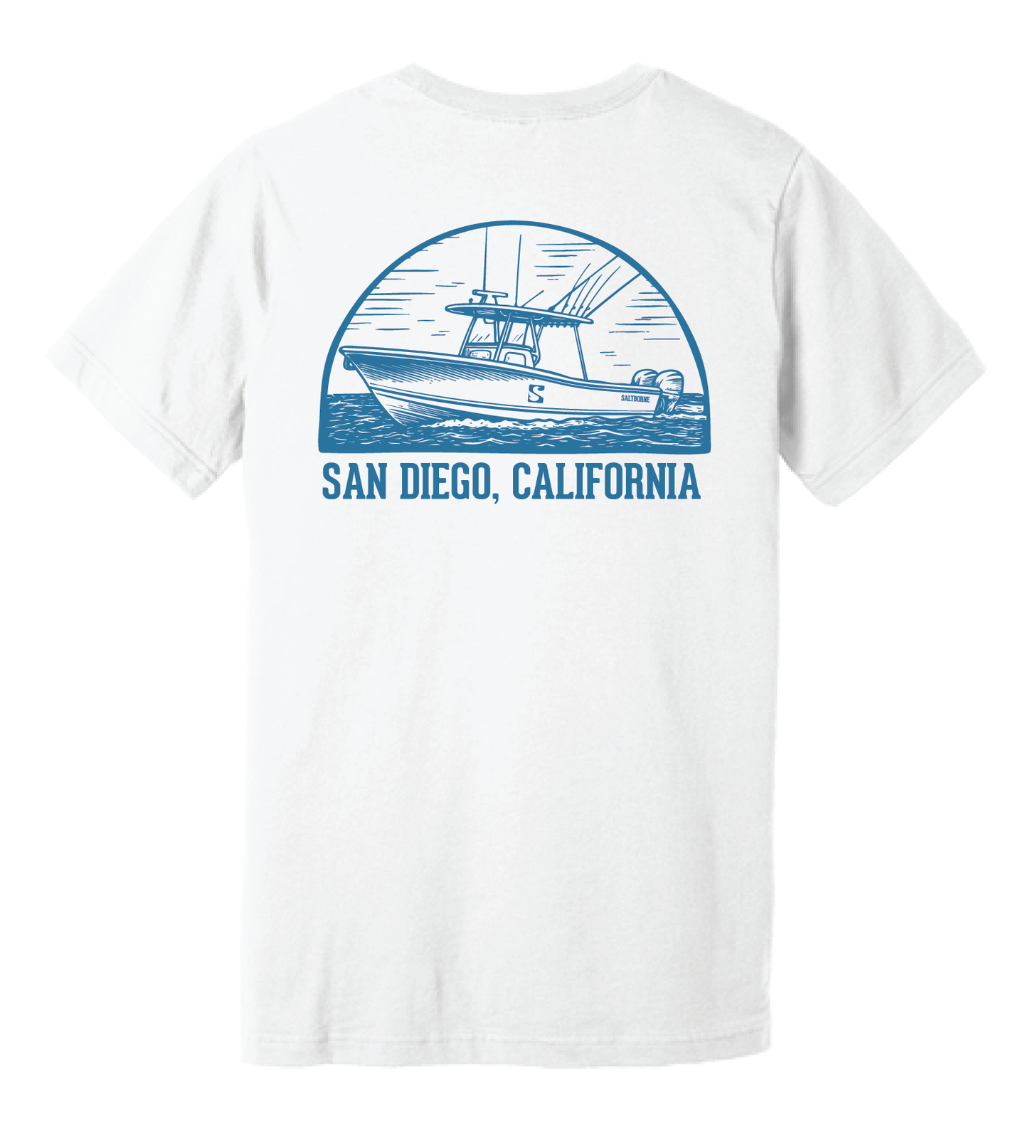 Boat at Sea Tee - SaltBorne