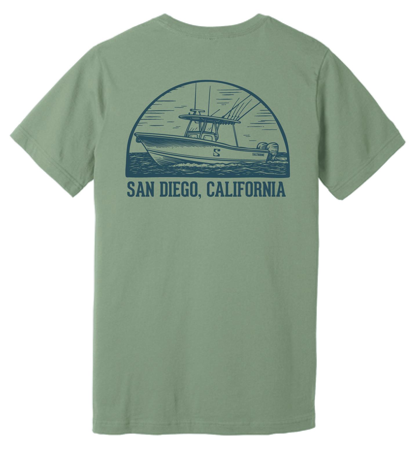 Boat at Sea Tee - SaltBorne