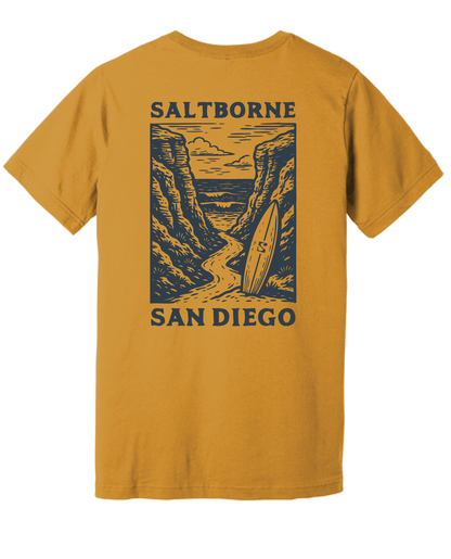 San Diego Bluffs Tee - SaltBorne