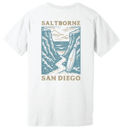 San Diego Bluffs Tee - SaltBorne