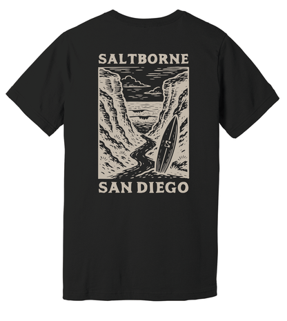 San Diego Bluffs Tee - SaltBorne