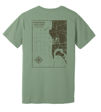 Map | Cool Lightweight Deck Tee